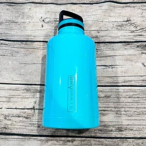 Rare and No longer Made BrüMate Aqua Blue 64 Oz Growler With Screw Top